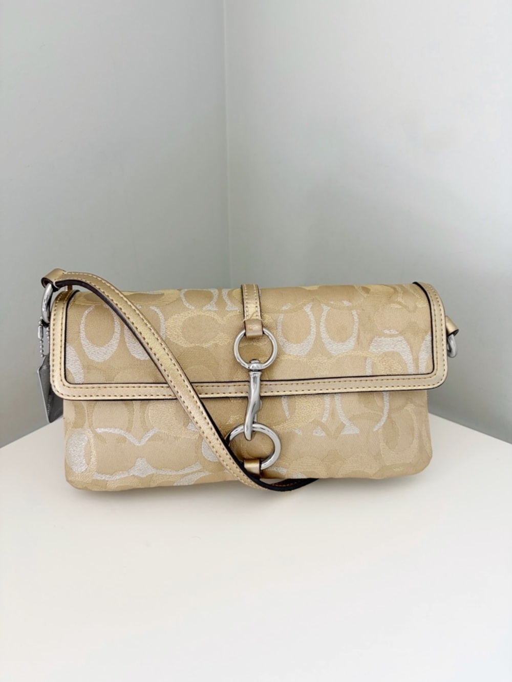 Coach Vintage Y2K Signature Small Shoulder Bag
